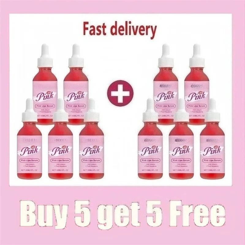 Huile Essentielle Repulpante Lèvres 10pcs - Sérum Gloss Nourrissant Anti-Rides Hydratant Plumping Beauté