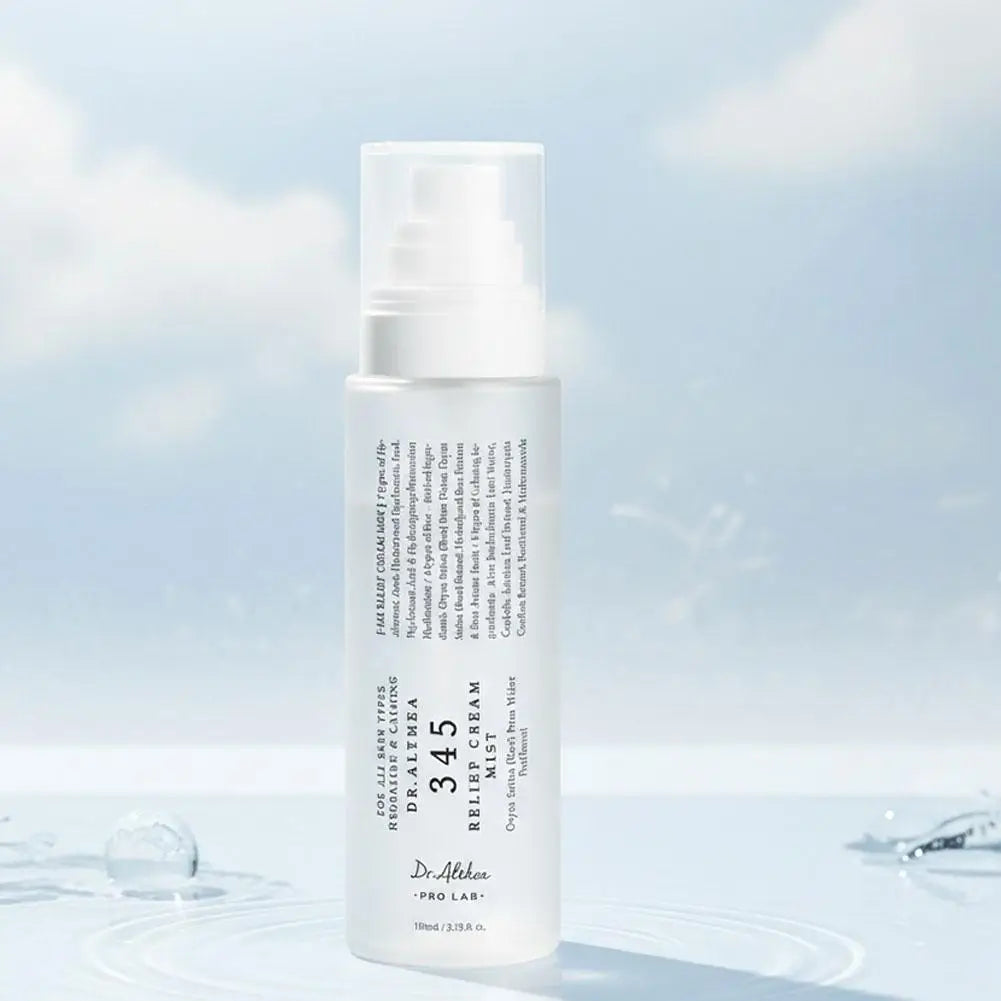 Brume Crème Relief 345 Dr. Althea 100ml - Acide Hyaluronique Hydratation Profonde Longue Durée Lissante Spray