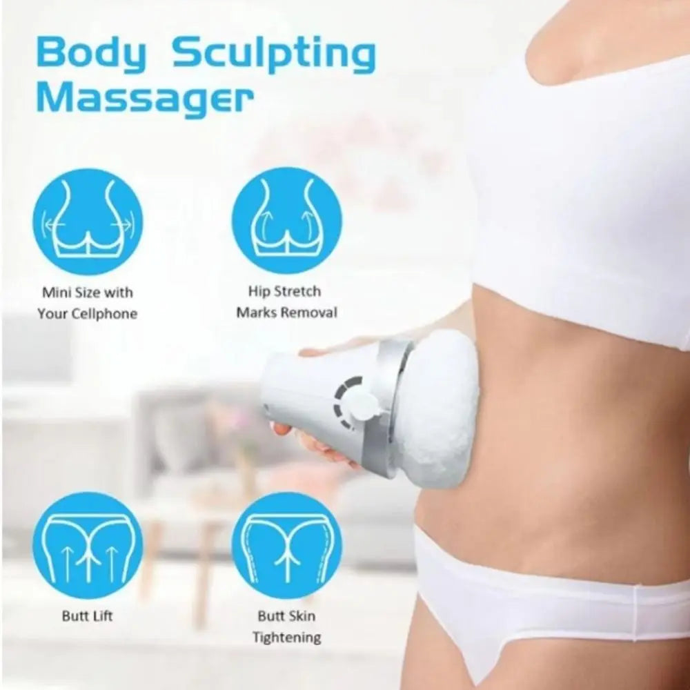360° Rotating Anti-Cellulite Massager - Skin Lifting and Body Sculpting Device - Portable Multifunctional Beauty Machine
