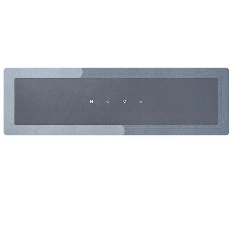 Tapis de Cuisine Absorbant Antidérapant Imperméable - Carpette Longue Lavable sans Entretien