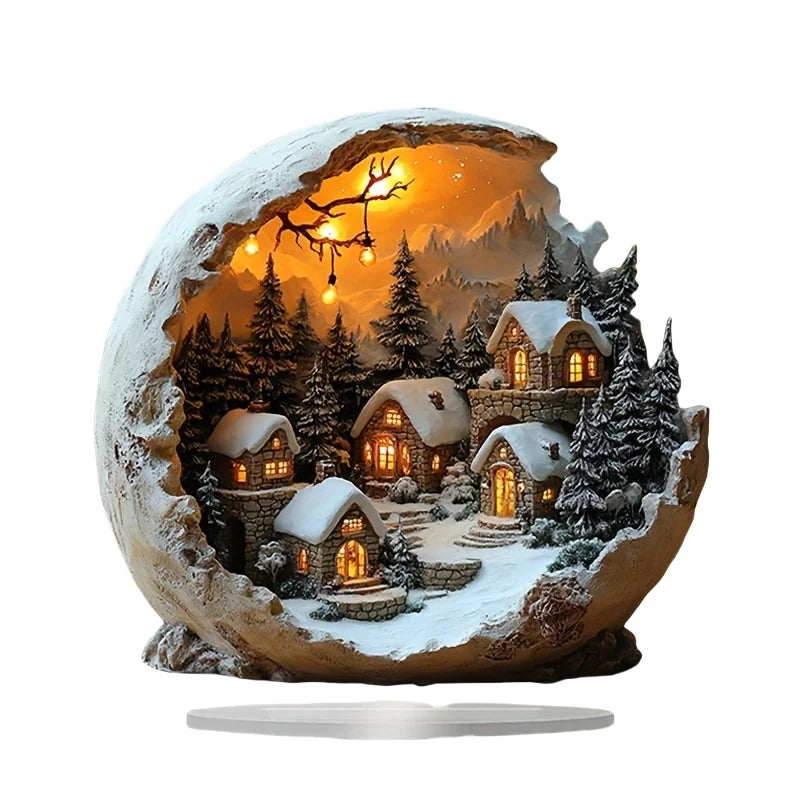Décoration Bureau Acrylique Style Bohème - Cadeau Unique Chambre