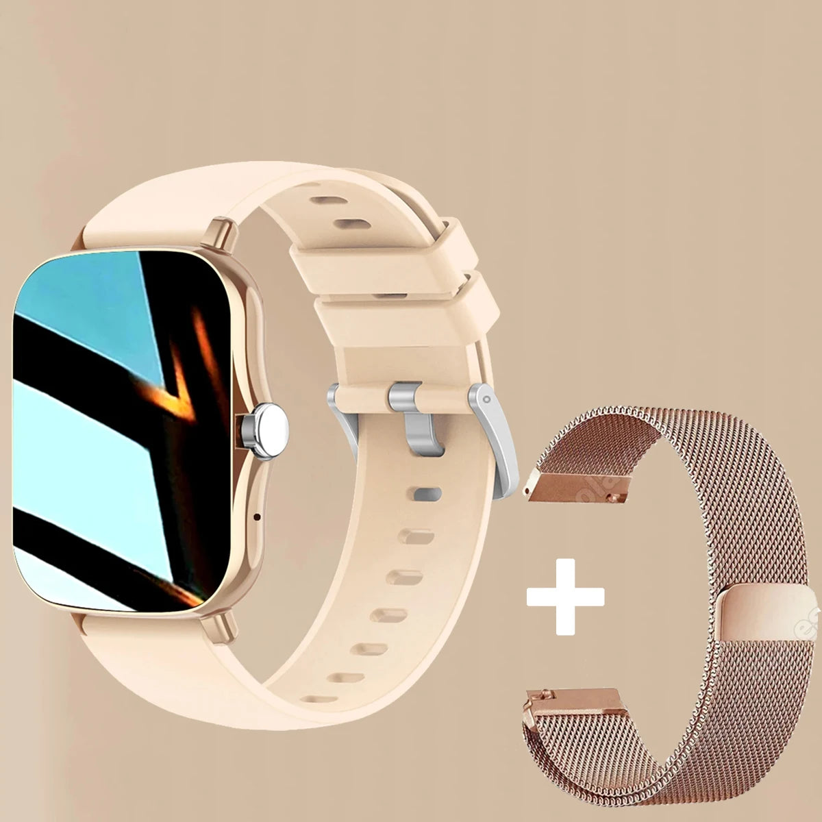Montre Connectée Sport 2025 — Suivi Santé, Appels Bluetooth, Unisexe