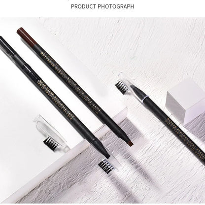 Set 12 Crayons Sourcils Waterproof Longue Tenue HaoZhuang - Eyebrow Pencil Tattoo Naturel Maquillage Professionnel