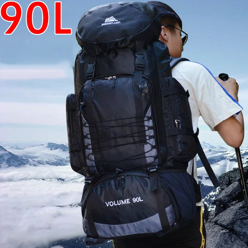 Sac à Dos Randonnée 80L 90L Grande Capacité Imperméable - Trekking Camping Voyage 2026