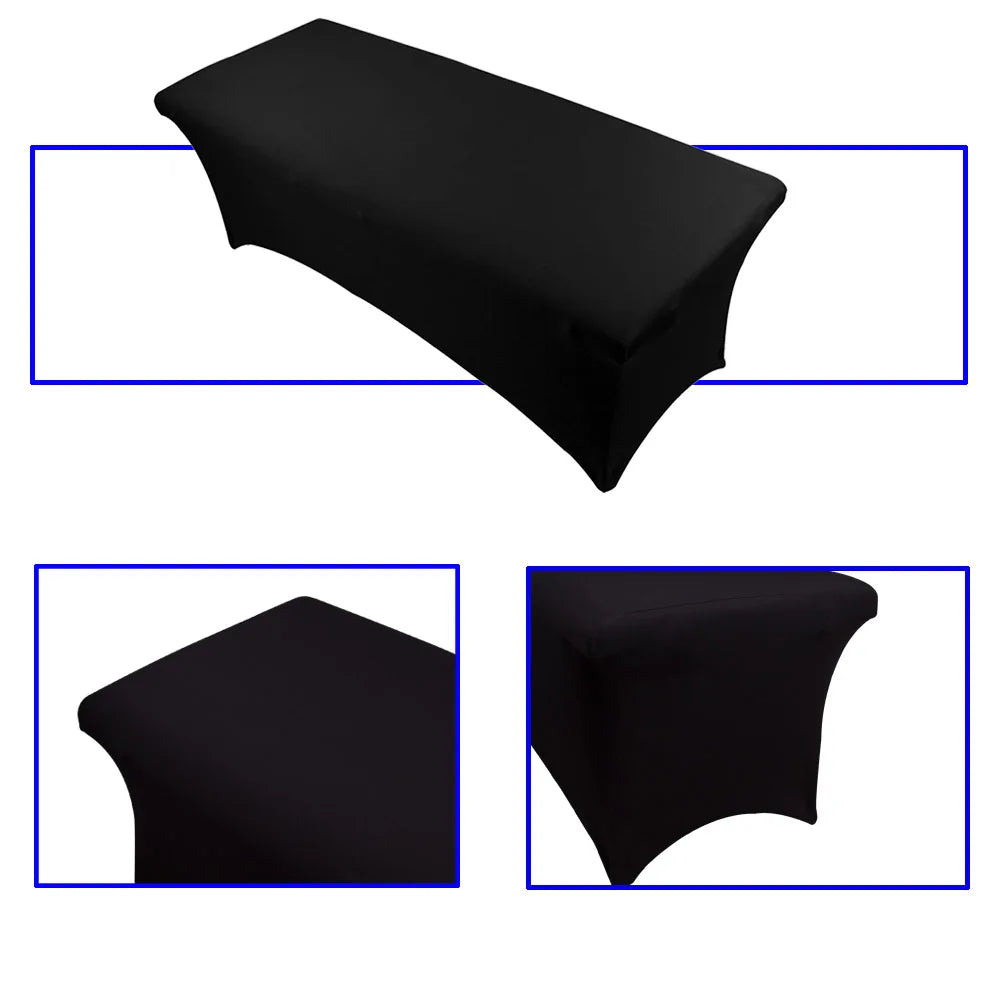 Drap Table Extension Cils Élastique Professionnel - Housse Lit Esthétique Stretchable Salon Beauté Bleu