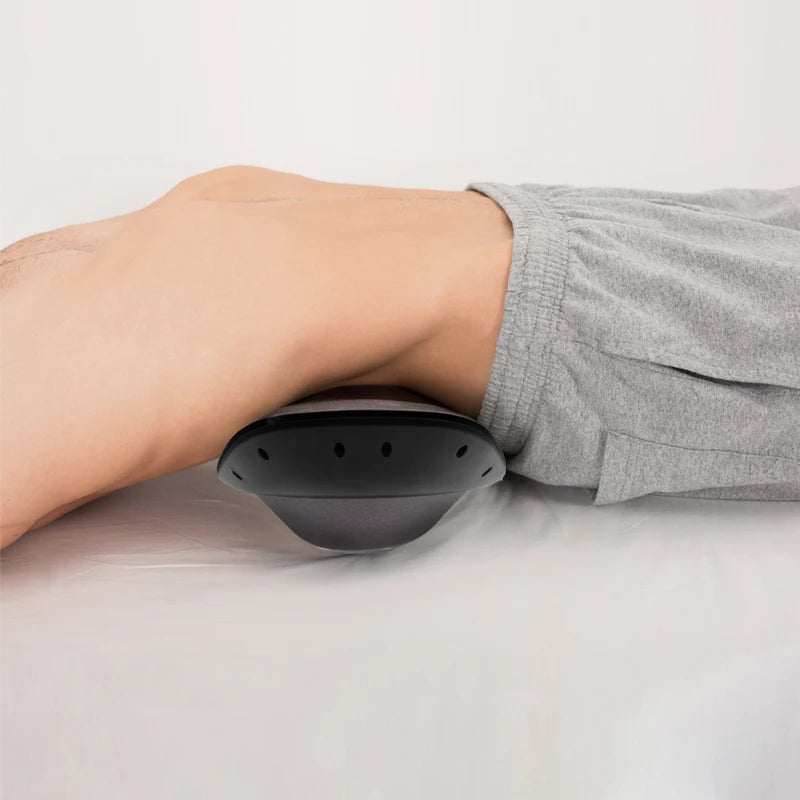Appareil Traction Lombaire Électrique Massage Vibrant - Décompression Colonne Vertébrale Soulagement Douleurs Dos