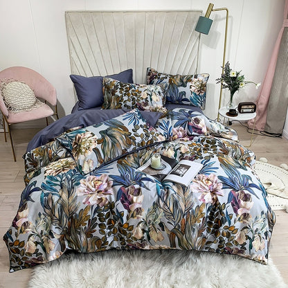 Ensemble Literie Luxe Coton Égyptien - Draps Housse Taies Queen King