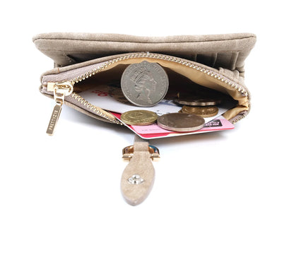 Portefeuille Femme Court Vintage Cuir PU Bouton Pression - Clutch Petit Porte-Monnaie Mat Fashion 2026