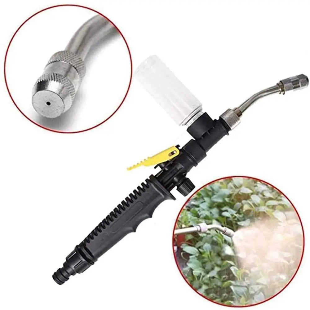 Pistolet Eau Haute Pression Jardin Jet Variable - Nozzle Lavage Auto Arrosage Nettoyage Terrasse Multi-Modes