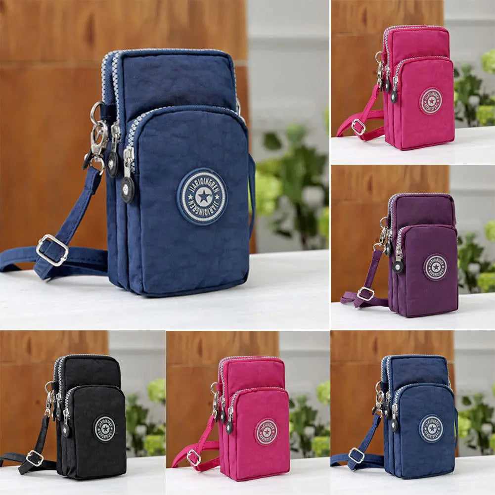 Sac Banane Sport Téléphone - Pochette Ceinture Running Jogging - Porte-Monnaie Clés Rétro
