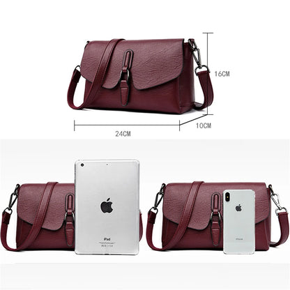 Sac à Main Luxe Cuir Mouton Femme - Crossbody Messenger Designer Premium