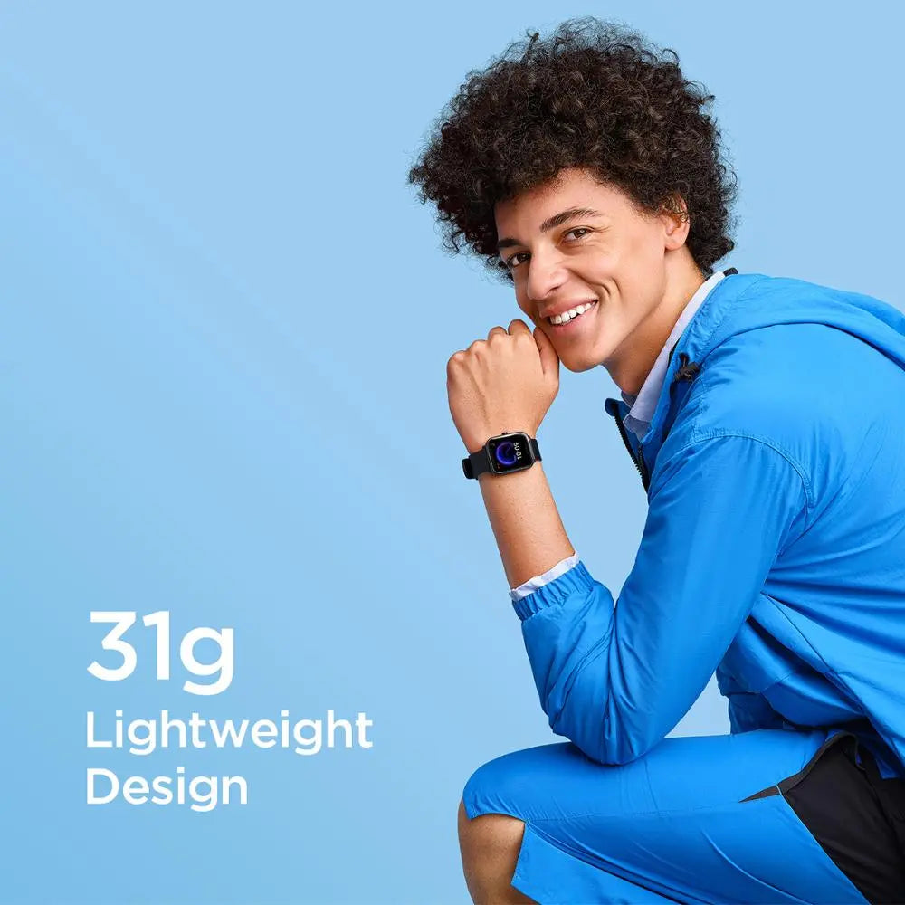 Montre Connectée Amazfit Bip U Reconditionnée - 60+ Sports Fitness Tracker Écran 1.43