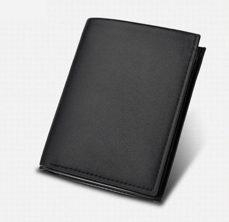 Portefeuille Homme Cuir - Porte-Cartes Compact avec Porte-Monnaie