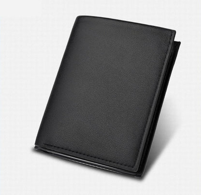 Portefeuille Homme Cuir - Porte-Cartes Compact avec Porte-Monnaie