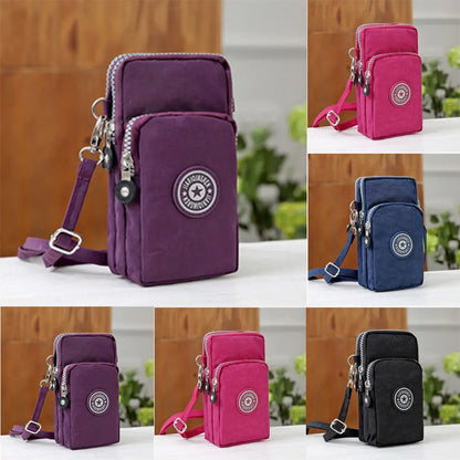 Sac Banane Sport Téléphone - Pochette Ceinture Running Jogging - Porte-Monnaie Clés Rétro