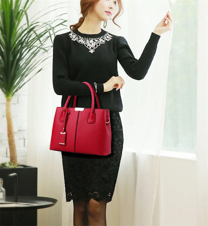 Sac à Main Femme Cuir Luxe Designer - Grande Capacité Bandoulière Élégant