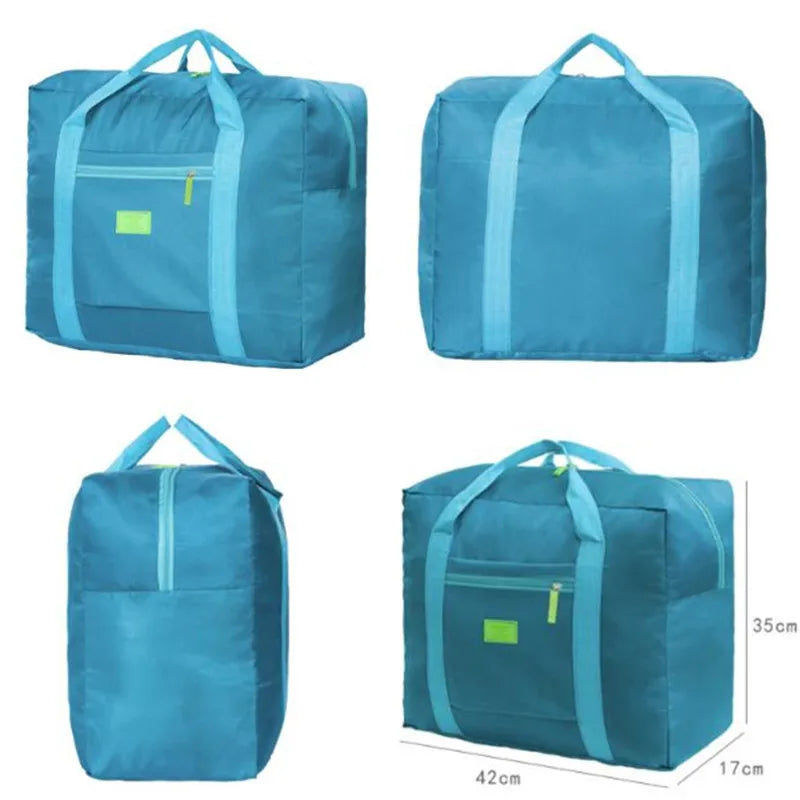 Sac Voyage Pliable Multifonctionnel - Bagage Portable Épaule Rangement