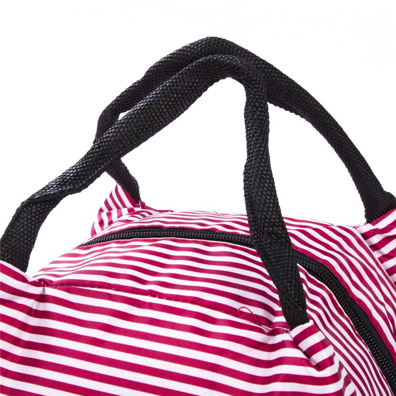 Sac à Lunch Isotherme en Toile - Sac Repas Portable Grande Capacité