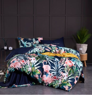 Ensemble Literie Luxe Coton Égyptien - Draps Housse Taies Queen King