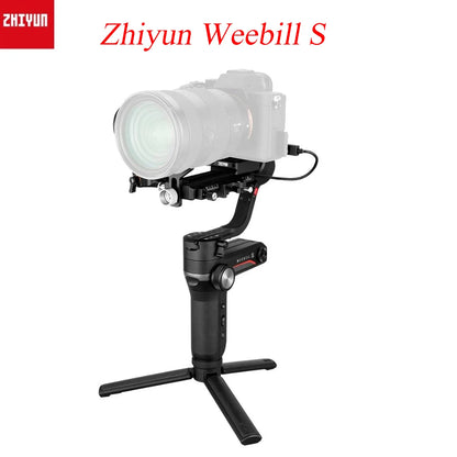 Stabilisateur Gimbal ZHIYUN Weebill S 3 Axes - Caméra Mirrorless Transmission Image Vidéo Live Vlog Pro
