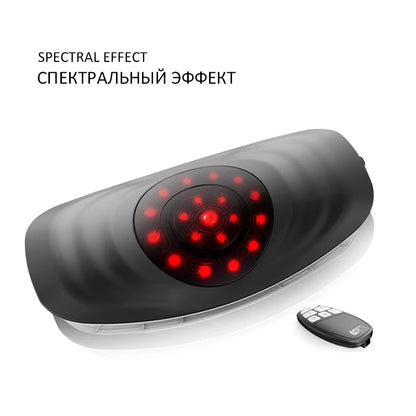Appareil Traction Lombaire Électrique Massage Vibrant - Décompression Colonne Vertébrale Soulagement Douleurs Dos