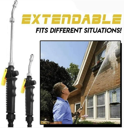 Pistolet Eau Haute Pression Jardin Jet Variable - Nozzle Lavage Auto Arrosage Nettoyage Terrasse Multi-Modes