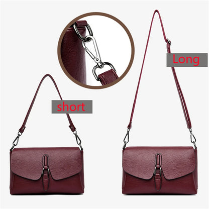 Sac à Main Luxe Cuir Mouton Femme - Crossbody Messenger Designer Premium