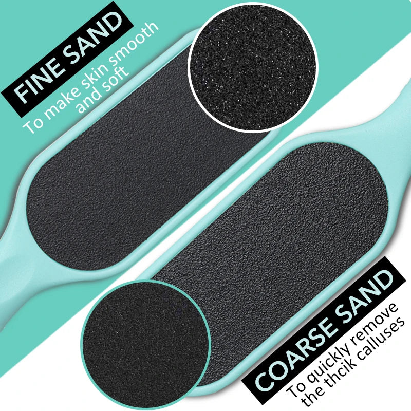 Râpe Pieds Professionnelle Double Face Pédicure - Lime Callosités Peaux Mortes Soins Podologie