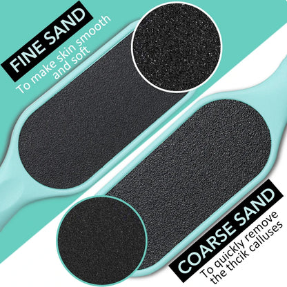 Râpe Pieds Professionnelle Double Face Pédicure - Lime Callosités Peaux Mortes Soins Podologie