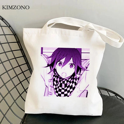 Sac Shopping Canvas Réutilisable - Tote Bag Tissu Écologique Grande Capacité
