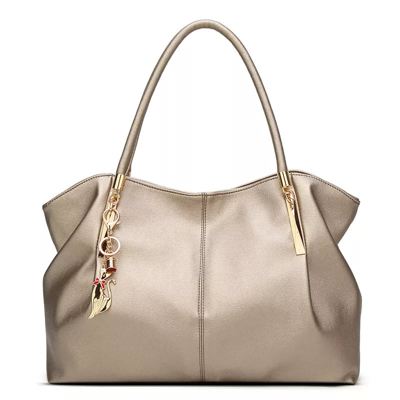 Sac à Main Femme Cuir PU Top Handle 2025 - Sac Designer Luxe Bandoulière
