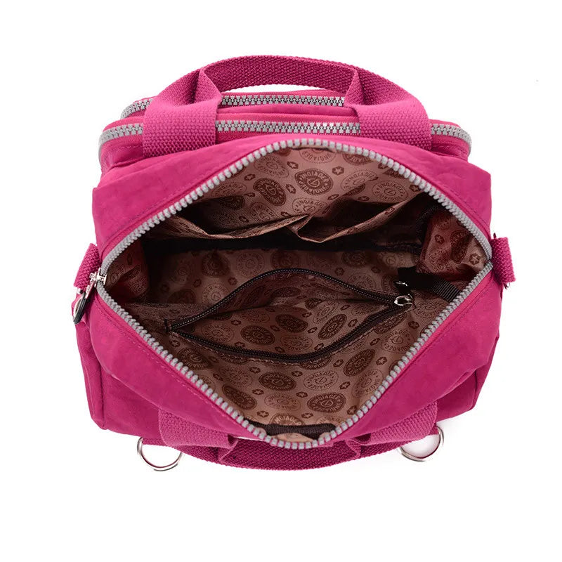 Sac Messenger Femme 3 Fermetures Éclair - Crossbody Designer Organisé