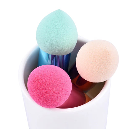 Éponge Maquillage Œuf Beauty Blender - Puff Fondation Poudre Teint Parfait Sans Défaut