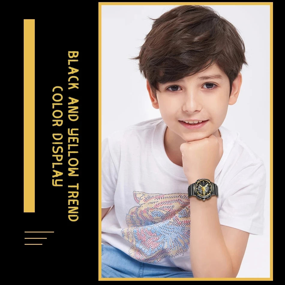 Montre Sport Enfant LIGE Étanche 50M - Montre Digitale Garçon Fille avec Chronomètre