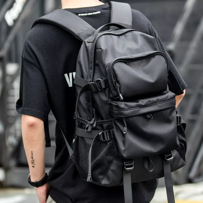 Sac à Dos Homme 17 Pouces Imperméable - Laptop Voyage École Grande Capacité Léger Personnalisé
