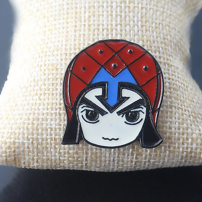 Broche Badge JoJo's Bizarre Adventure Chapeau Kujo Jotaro – Pin's Métal Anime Cosplay Unisexe