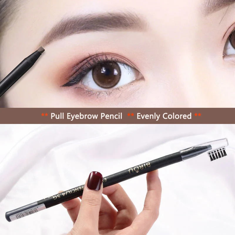 Set 12 Crayons Sourcils Waterproof Longue Tenue HaoZhuang - Eyebrow Pencil Tattoo Naturel Maquillage Professionnel