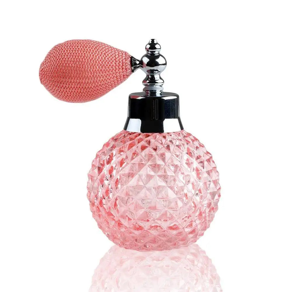 Flacon Parfum Vintage Cristal 100ml Vaporisateur - Atomiseur Verre Cadeau Femme Élégant