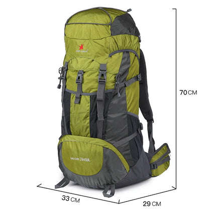 Sac à Dos Randonnée 80L 90L Grande Capacité Imperméable - Trekking Camping Voyage 2026