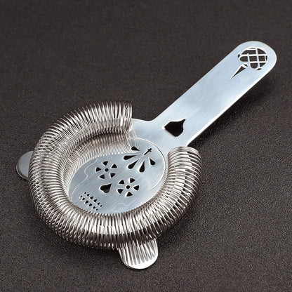 Set Cocktail Shaker Crâne Boston Bartender - Outils Bar Professionnel Strainer Jigger Cuillère