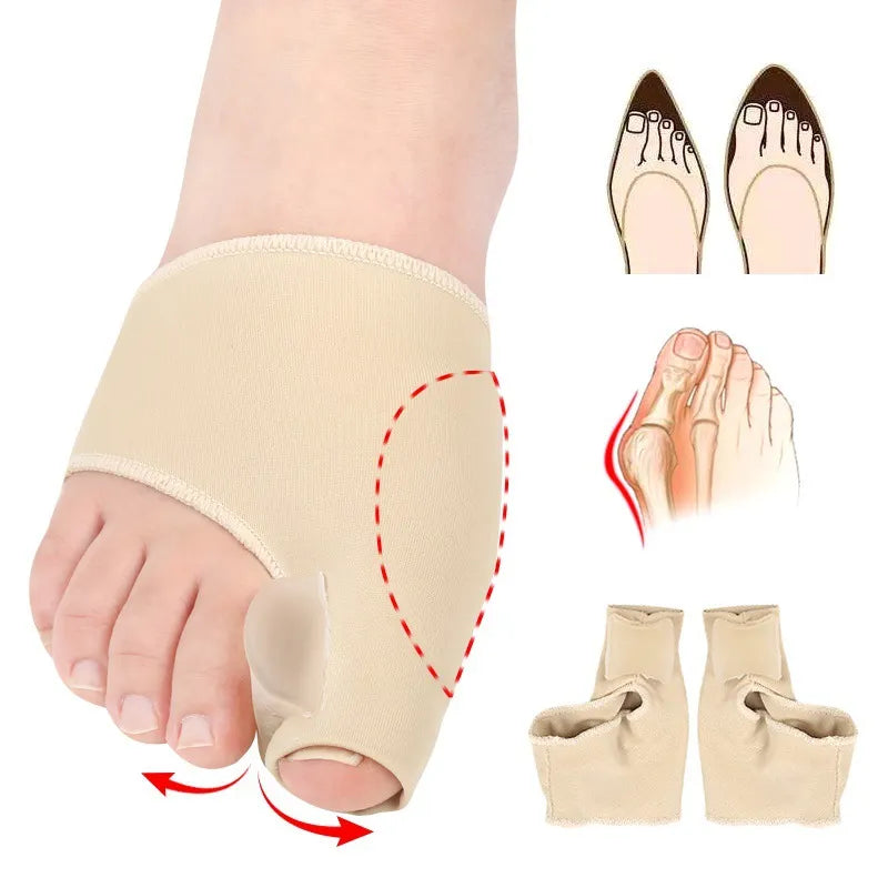 Correcteur Orteil Hallux Valgus 2pcs - Orthèse Oignon Pied Protecteur Pédicure Redresseur