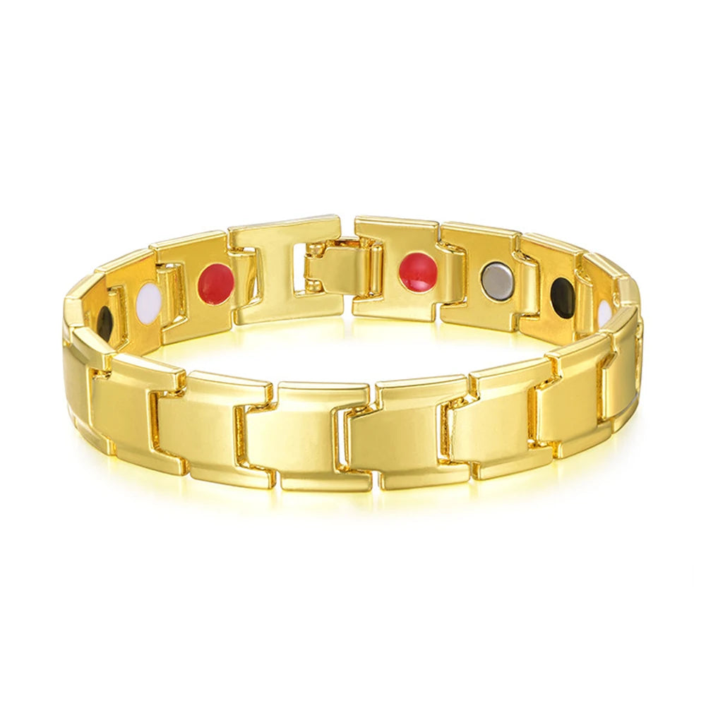 Bracelet Hématite Cuivre Magnétique Thérapeutique Homme – 5 Coloris
