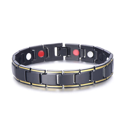 Bracelet Hématite Cuivre Magnétique Thérapeutique Homme – 5 Coloris