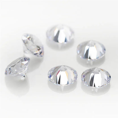 Lot 1000 Pierres Zircone Cubique AAAAA Blanches 0.8mm - Rondes Loose CZ Bijoux DIY