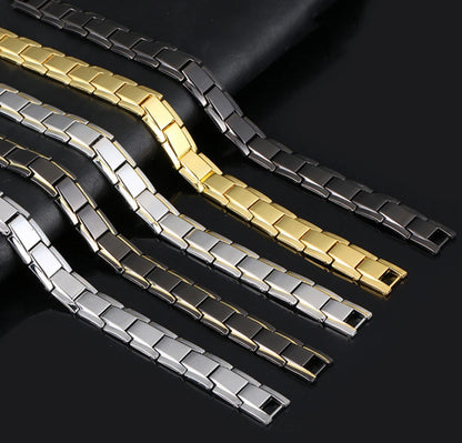 Bracelet Hématite Cuivre Magnétique Thérapeutique Homme – 5 Coloris
