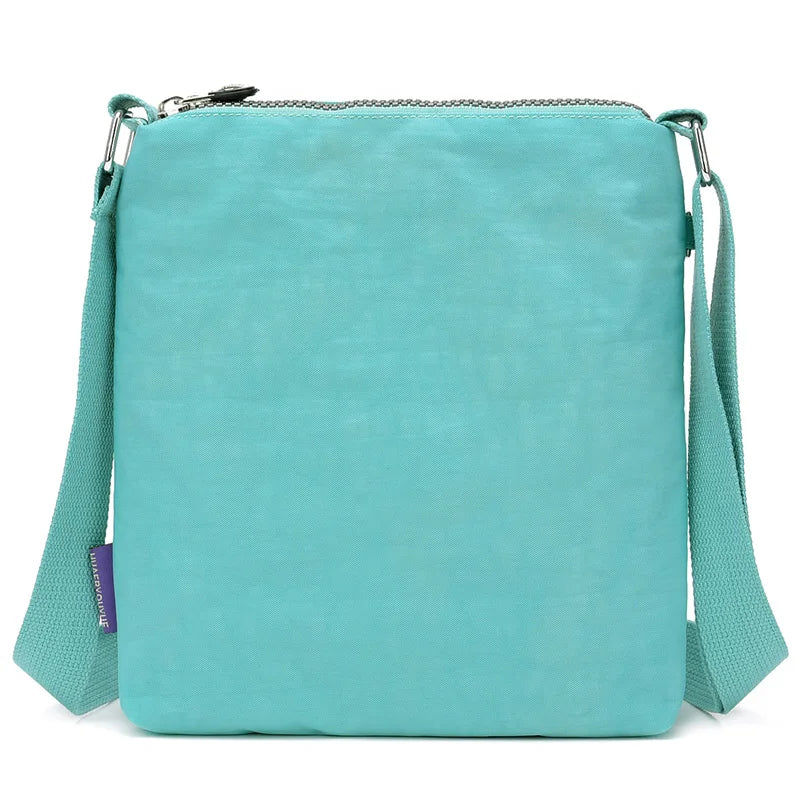 Sac Messenger Femme Nylon Imperméable - Crossbody Bandoulière Grande Capacité