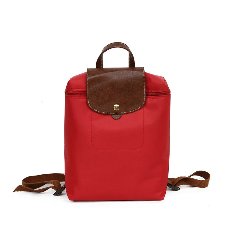 Sac à Dos Femme Nylon Imperméable - Backpack École Voyage Léger Résistant Eau Grande Capacité