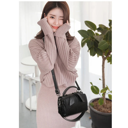 Sac Épaule Femme Petit Tote Voyage - Messenger Cuir PU Doux Bandoulière