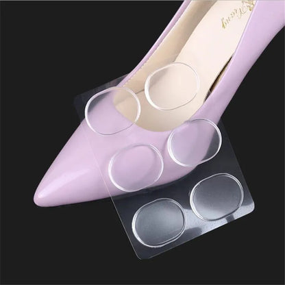 Coussinets Gel Silicone Talons 6 Pièces - Semelles Antidérapantes Confort Chaussures