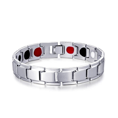 Bracelet Hématite Cuivre Magnétique Thérapeutique Homme – 5 Coloris